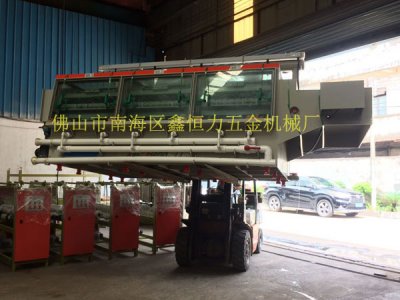 不銹鋼鍋片蝕刻機(jī)裝車發(fā)貨！