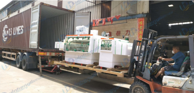 印度客戶定制金屬蝕刻機(jī)裝柜出貨！